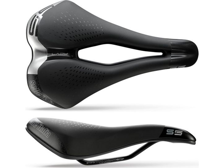 Selle Italia Siodło Selle Italia Sport S 5 Lady Superflow S (Id Match - S3) Fec Alloy 7, Soft-Tek, Żelowe Sort (New)