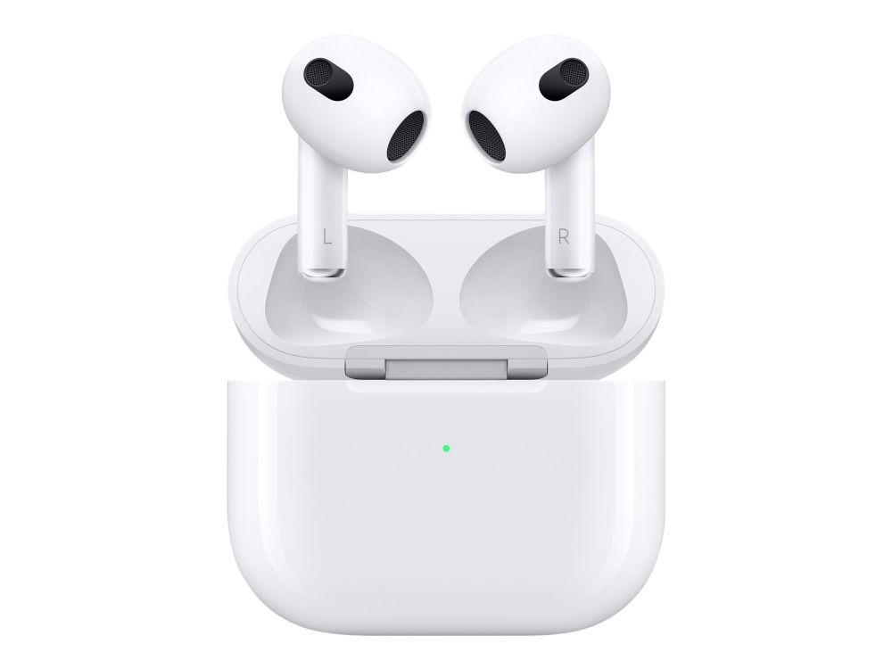 Apple Airpods With Magsafe Charging Case - 3. Generation - Ægte Trådløse Øretelefoner Med Mik. - Ørespids - Bluetooth