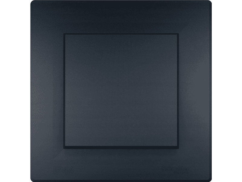 Schneider Electric 1-polig kopplingsdosa Asfora IP44 med ram antracit (EPH0100271) | N - A | GameStuff