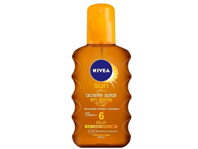 Nivea Nivea Sun Oil Spray Spf 6 200Ml
