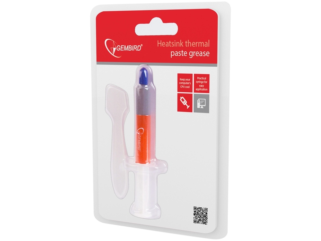 Gembird Tg-G3.0-01 - Termisk Paste - Grå