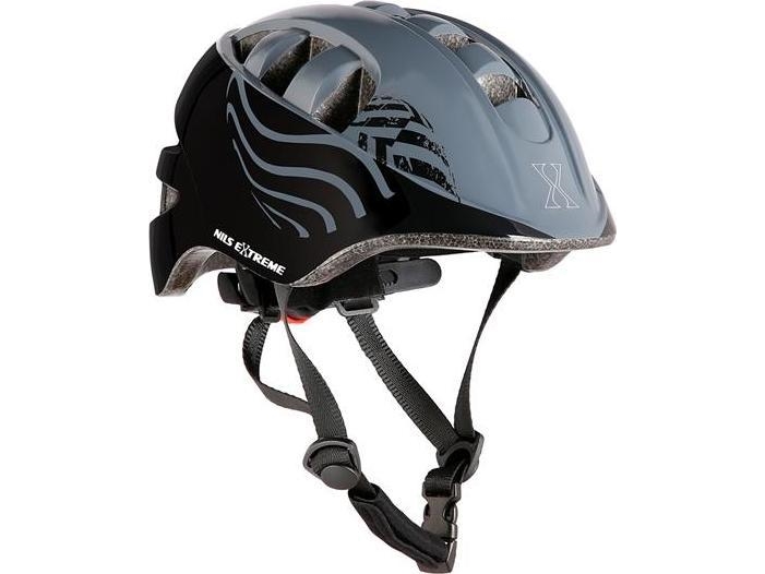 Nils Extreme MTW08 BLACK STORLEK S (51-57CM) NILS EXTREME BARNHJÄLM | Cykling - Kläder - Cykelhjälmar | GameStuff