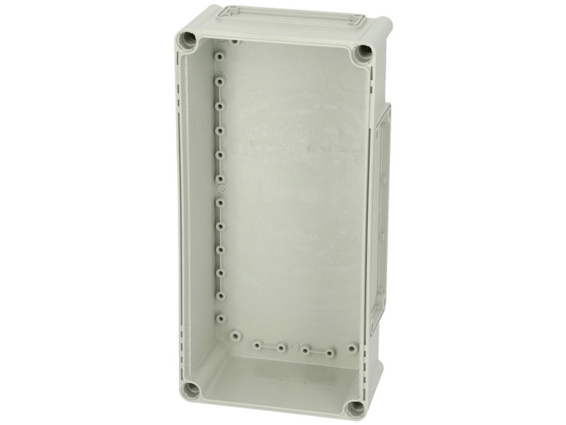 Fibox Base, PC Aukot, 2x koko 1 laippa + 2x koko 2 laippa 3530136 Kabinet-underdel 380 x 190 x 100 Polykarbonat Gråhvid (RAL 7035) 1 stk