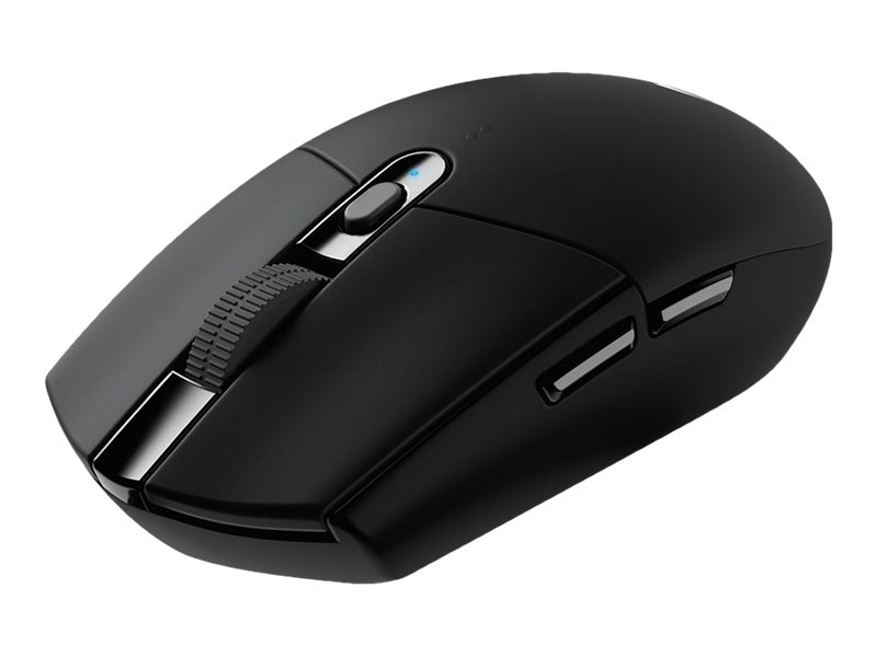 Logitech G G305 - Mus - Optisk - 6 Knapper - Trådløs - Lightspeed - Trådløs Modtager (Usb) - Sort