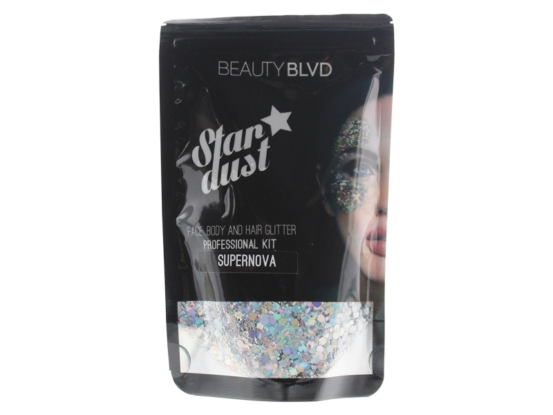 Beautyblvd Stardust Professional Kit - Supernova Cruelty Free Glitter For Face, Body And Hair