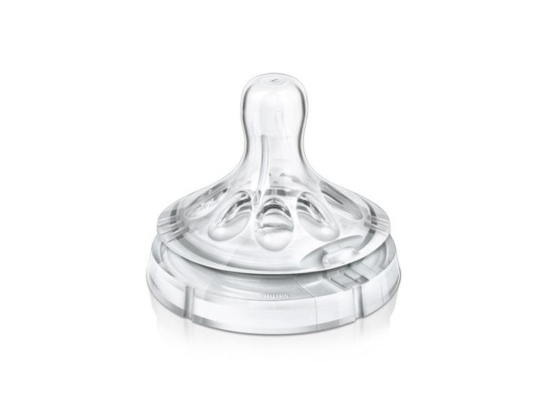 Avent Natural Nipple Fast Flow Scf65427 6m Nappar 2 St