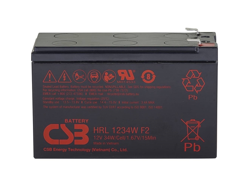Csb Hrl 1234W F2fr - Ups-Batteri - 1 X Batteri