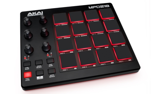 Akai Mpd218, Sort
