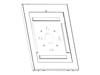 Neomounts Wandhalterung Für Tablets, -25,4 Mm (-1"), -25,4 Mm (-1"), Weiß, -1 Kg, Wand, Schlüssel
