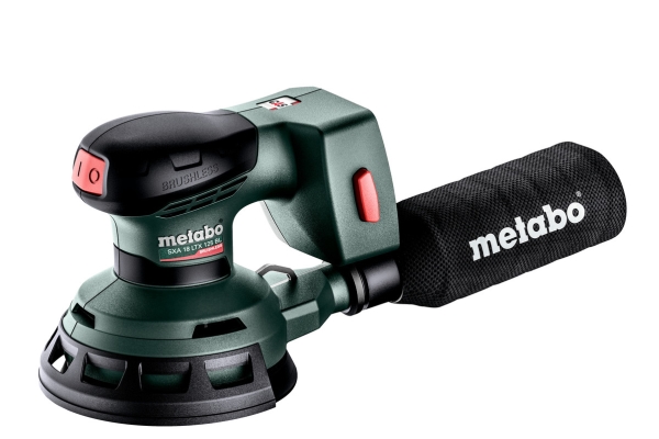 Metabo SXA 18 LTX 125 BL, Excenterslip, Svart, Grön, Borstlös, 4000 RPM, 10000 RPM, 2 mm - SOLO