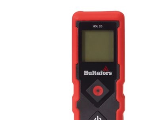 Hultafors Laser Afstandsmåler - Hdl 20 Er Perfekt På Trange Steder. Måler Fra 20Cm Til 20M