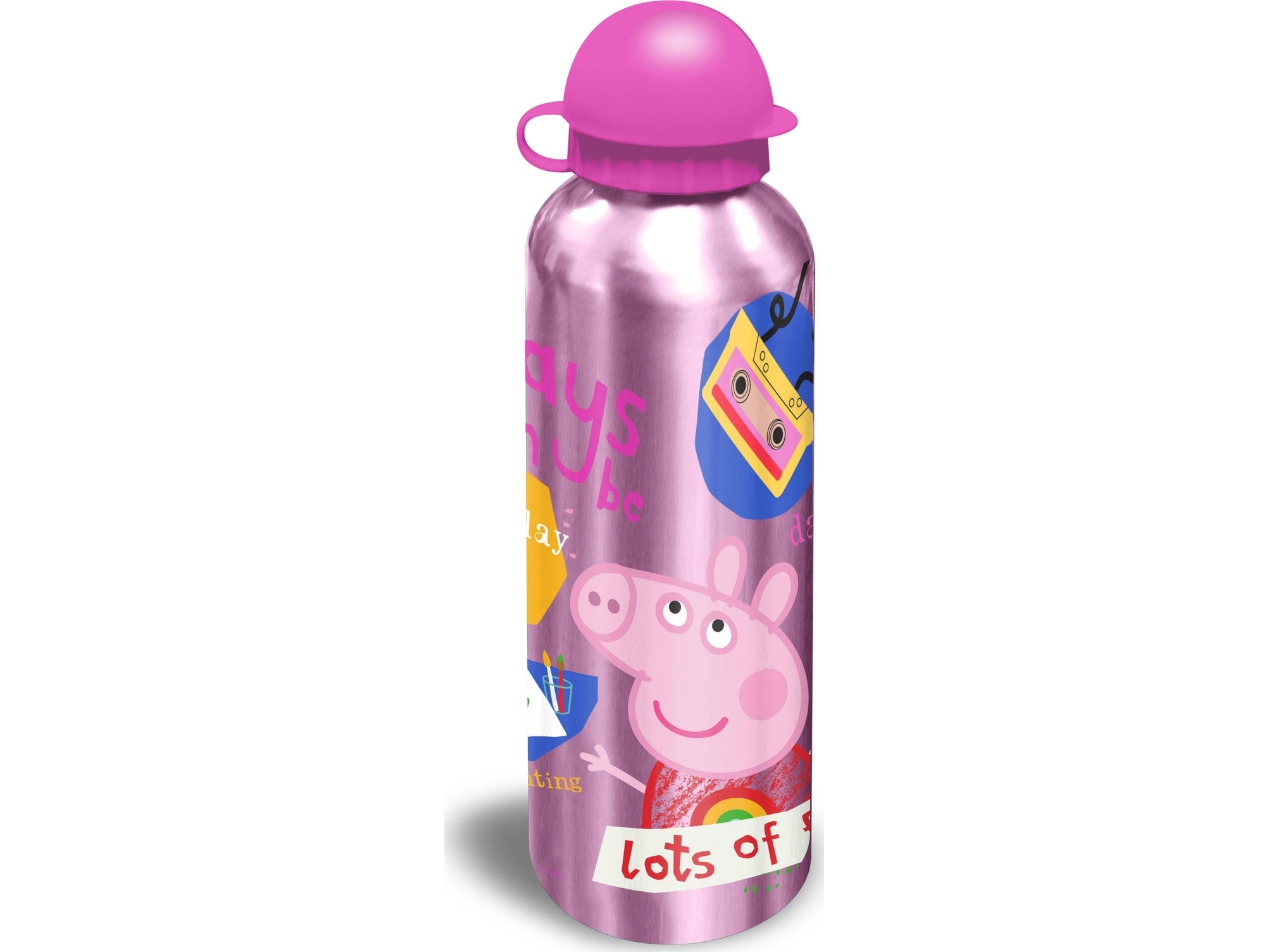 Aluminum Bidon 500ml Peppa Pig PP17040 Kids Euroswan mix price per 1 pc p12 | Elverktyg - DIY - Akku Verktyg - Borrmaskin & Skruvdragare | GameStuff