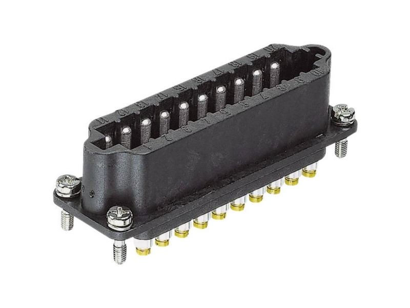 Harting Stifteinsatz Han Staf 09 70 020 2622 20 Schrauben 1 St. (09 70 020 2622)