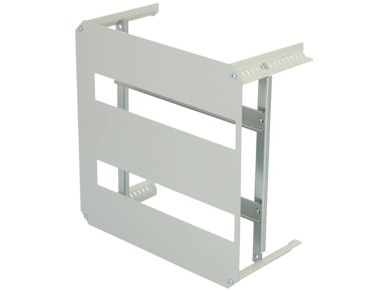 Fibox DRS ARCA 404021 Asennuskehys 2-rivinen Teräs Harmaa (L x S) 400 mm x 400 mm 1 kpl 1 kpl