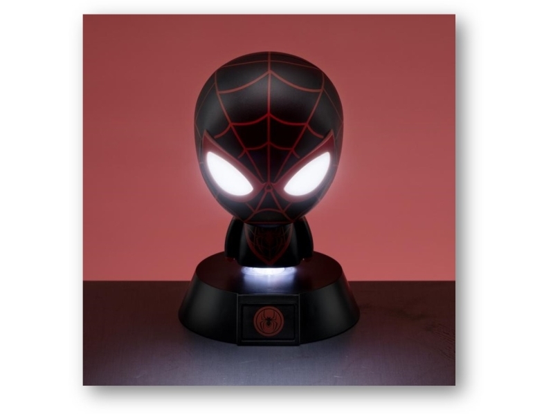 Paladone Miles Morales Icon Light BDP, Stämningsbelysning, Multifärg, Plast, Badrum, Barnrum, Kina, 3,76 kg | Belysning - Inomhusbelysning - Barnlampor | GameStuff