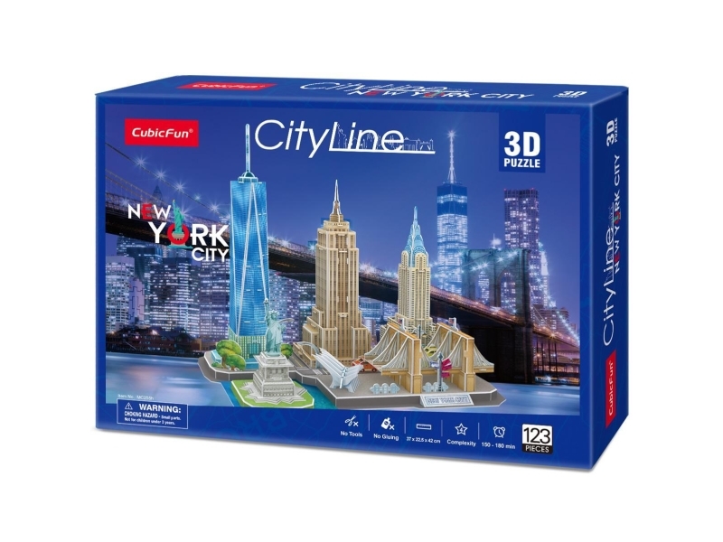 Dante Pussel 3D City Line New York City (20255)