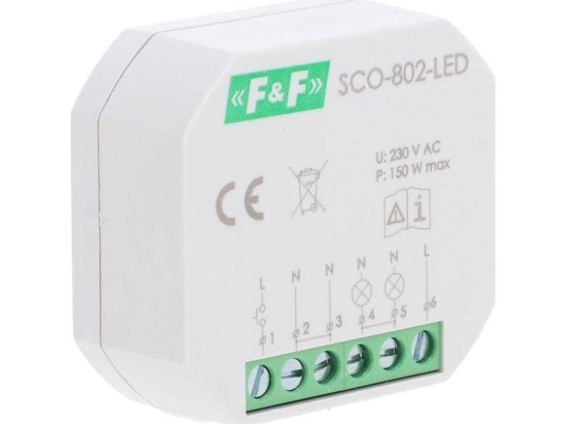 F&F dæmper til belysning SCO-802-LED