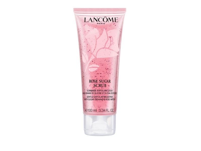Lancome LANCOME_Rose Sugar Scrub skånsomt eksfolierende skrubb Sukkerkorn Rosevann 100ml