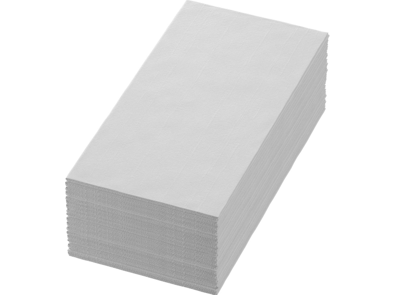 Duni Dunisoft - Serviet - Størrelse 40 x 40 cm engangs - hvid (pakke 60)