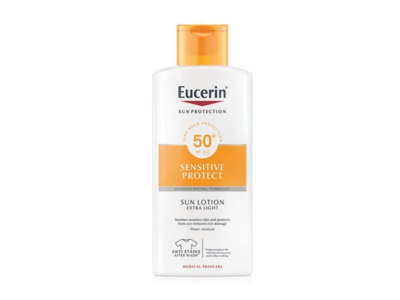 Eucerin Sun Sensitive Protect Sun Lotion Extra Light Spf 50+ 400 Ml