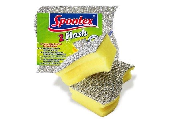Se Scouring Sponges Spontexflash 2 Pcs hos Computersalg.dk