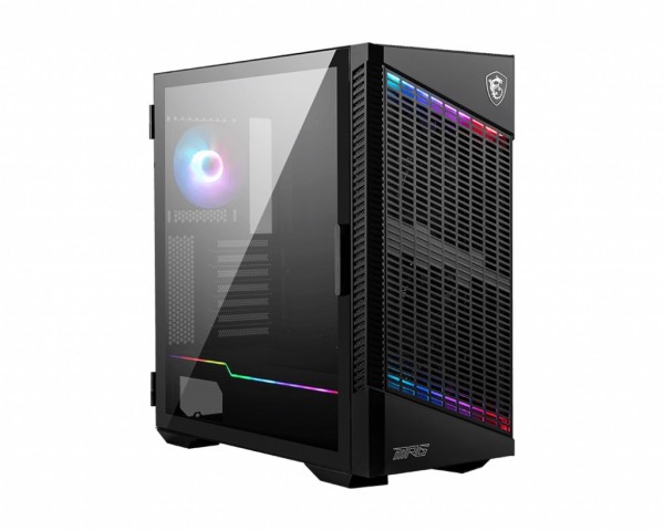 Msi Mpg Velox 100P Airflow, Midi Tower, Pc, Schwarz, Atx, Gaming, 1X 120 Mm