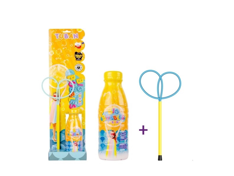 Tuban Muilo Burbulų Žiedas "Drugelis Mini"+ Muilo Burbulų Skystis 400 Ml