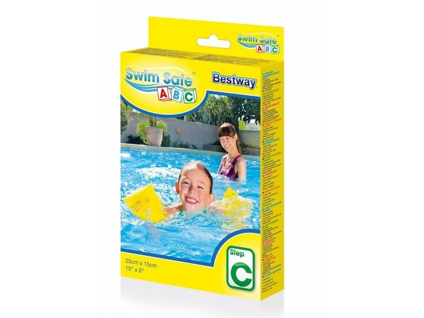 Swim Safe Badevinger 25 x 16 cm 3-6 år | Utomhusleksaker - Glasögon & Dykmaske - Badvingar & badringar | GameStuff