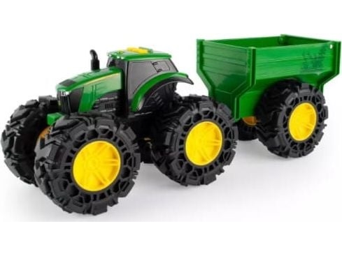 Tomy John Deere B47353 Traktor Indendørs Udendørs Lr44 Plast Sort Grøn Gul