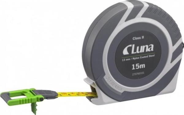 Luna stålmålebånd LS 15 m