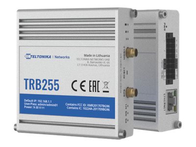 Teltonika Trb255 - Gateway - 100Mb Lan, Rs-232, Rs-485 - Lte - 4G - Dc Strøm