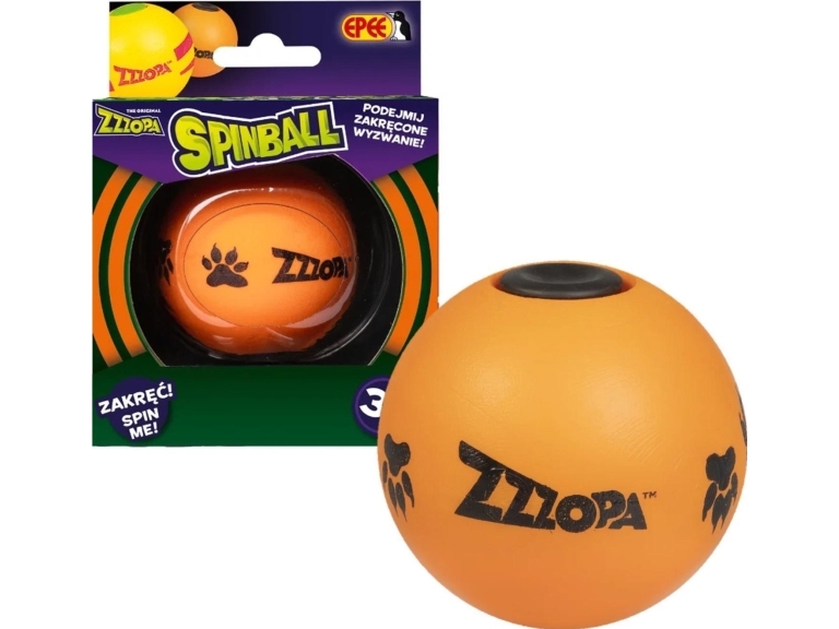 EP Spinball - snoet sjov, orange med sort. panter 092622