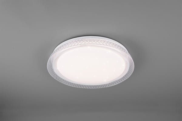 Trio Rl Deckenleuchte Modern Plafond Weiß Trio Rl Heracles Led R62371100