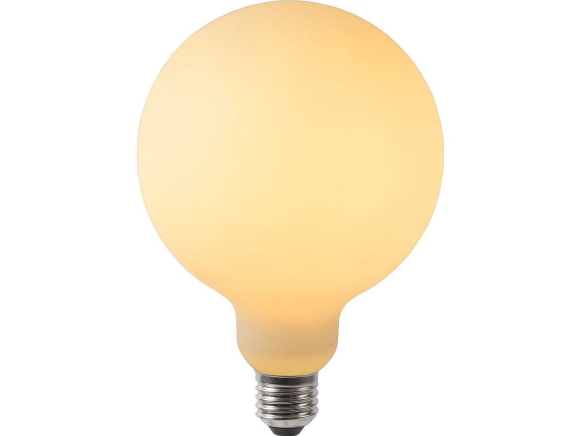 Lucide Valkoinen E27 LED-lamppu lämmin 5W Lucide 49050/05/61