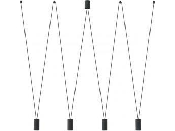 Nowodvorski Sort Pendellampe More Tone 7822 Minimalistisk Til Soveværelse