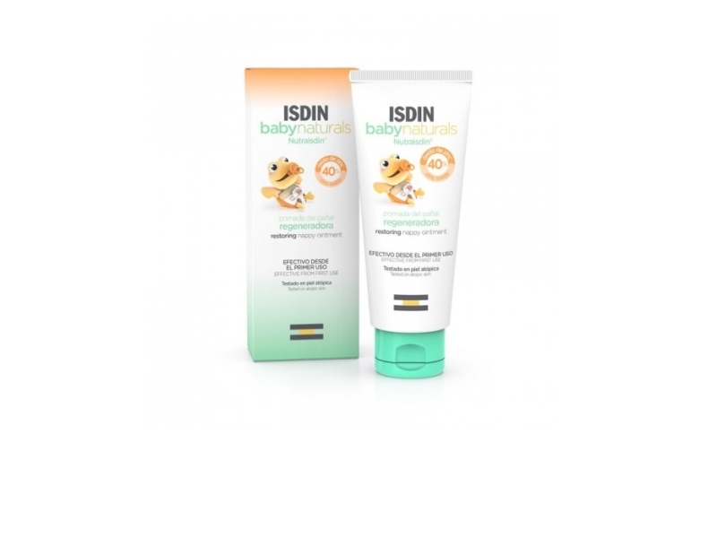 Isdin Baby Naturals regeneruojantis sauskelnių tepalas 100ml