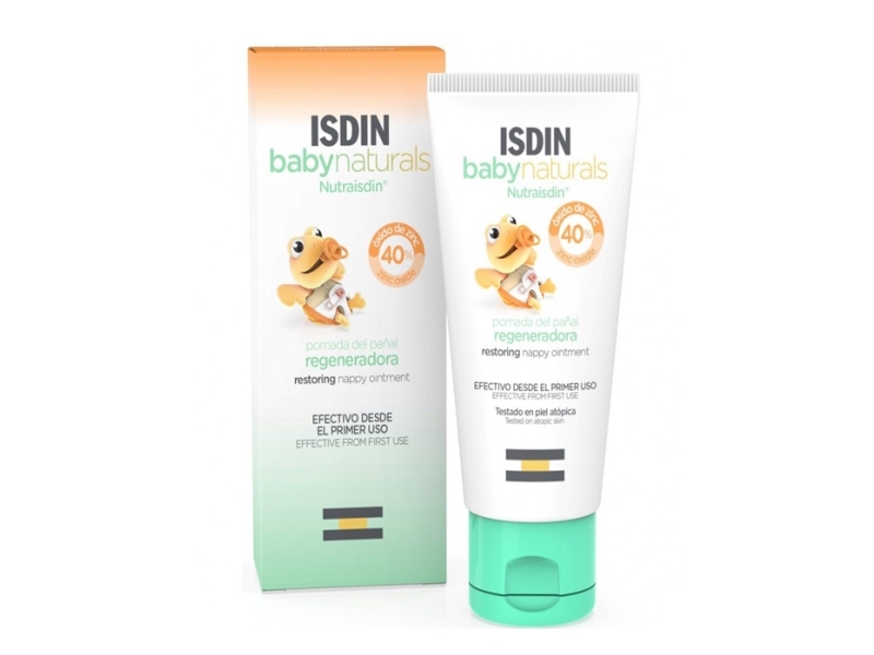 Isdin Baby Naturals Nutraisdin Zn40 Nappy Ointment Sauskelnių tepalas 50ml