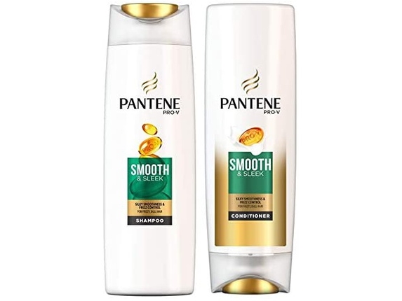 Pantene Smooth & Sleek Shampoo 360 Ml