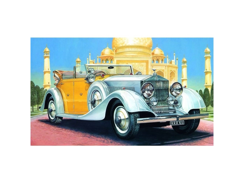 Italeri 3703, Klassisk bilmodel, Monteringssæt, 1:24, ROLLS ROYCE PHANTOM II, Flerfarvet, Model af landkøretøj