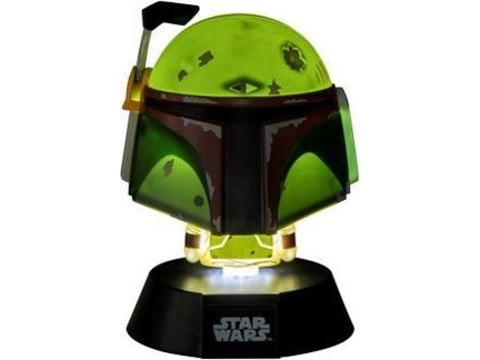Paladone Bobba Fett Icon Light Bdp, Umgebungsbeleuchtung, Mehrfarben, Kunststoff, Badezimmer, Kinderzimmer, Akku, Aaa