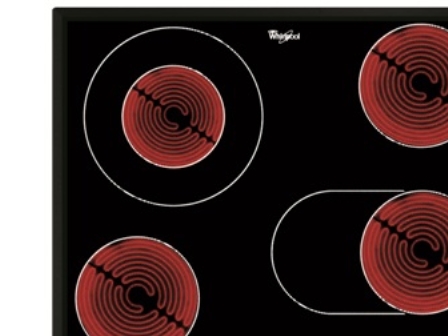 Whirlpool AKT 8190/BA, Sort, Indbygget, Keramisk, Keramisk, 4 zone(s), 4 zone(s)