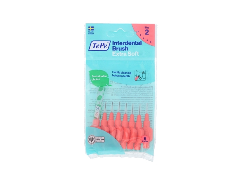 Tepe Extra Soft 0,5 Mm Interdental-Zahnbürste 8 Stk