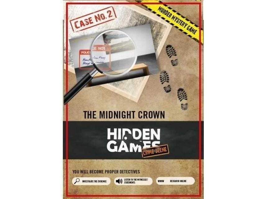 Hidden Industries Hidden Games Crime Scene: Case 2 – The Midnight Crown | Leksaker - Spel - Vuxen brädspel | GameStuff