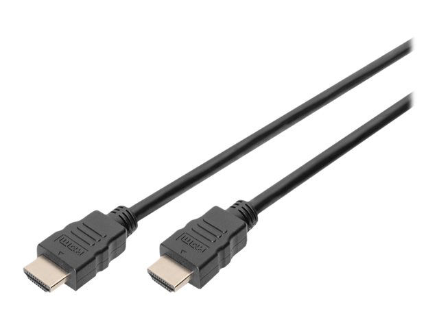 Digitus Hdmi High Speed Mit Ethernet Anschlusskabel, 5 M, Hdmi Typ A (Standard), Hdmi Typ A (Standard), 3D, Audio Return Channel (Arc), Schwarz