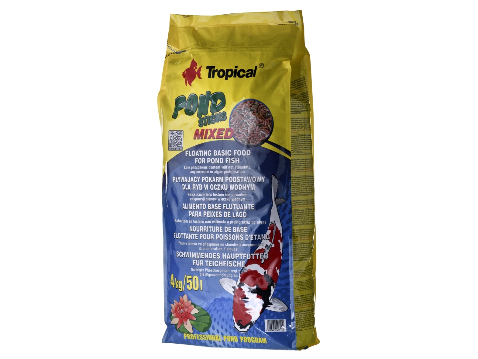 Tropical Pond Sticks Mixed 4Kg Worek (41630)