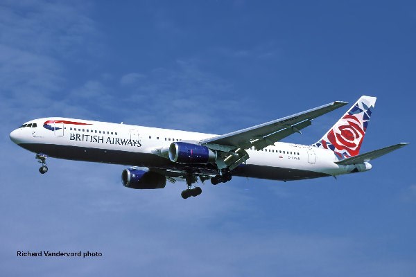 Revell Boeing 767-300Er British Airways Chelsea Rose, Starrflügelflugzeug-Modell, Montagesatz, 1:144, Boeing 767-300Er British Airways Chelsea Rose,