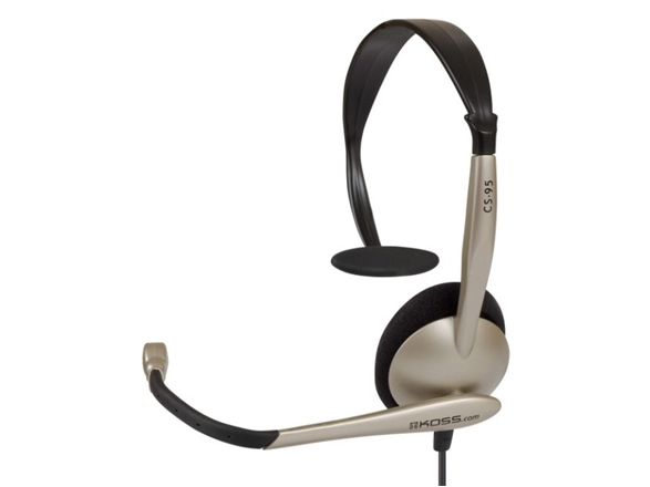 Koss | Headset | Cs95 | Schnurgebunden | On-Ear | Mikrofon | Schwarz/Gold