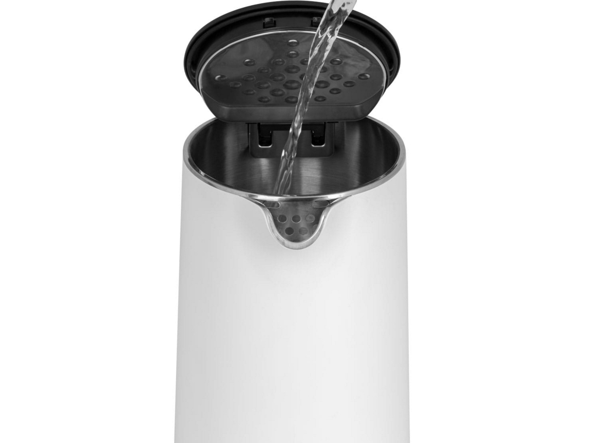 Concept Rk3300, 1,5 L, 2200 W, Weiß, Kunststoff, Edelstahl, Regelbare Temperatur, Drahtlos