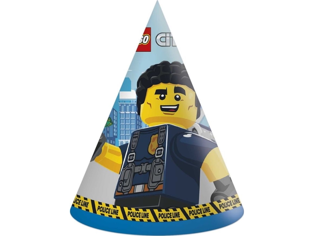 Lego City Party Hatte