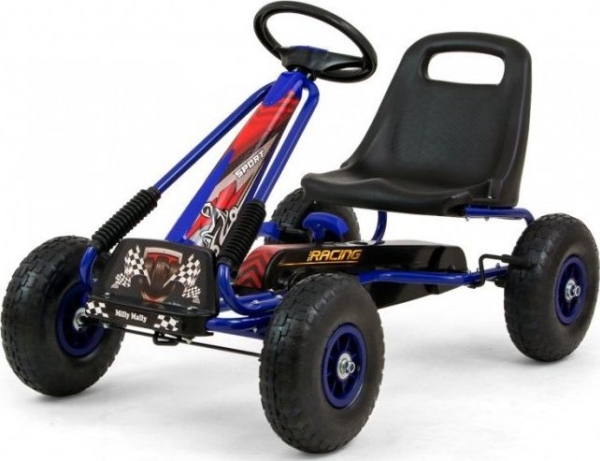 Milly Mally Pedal Gokart Thor Blau
